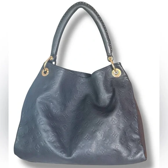 Louis Vuitton Artsy MM Empreinte Leather Slate Gray Ardoise Gold Hardware - Picture 2 of 16
